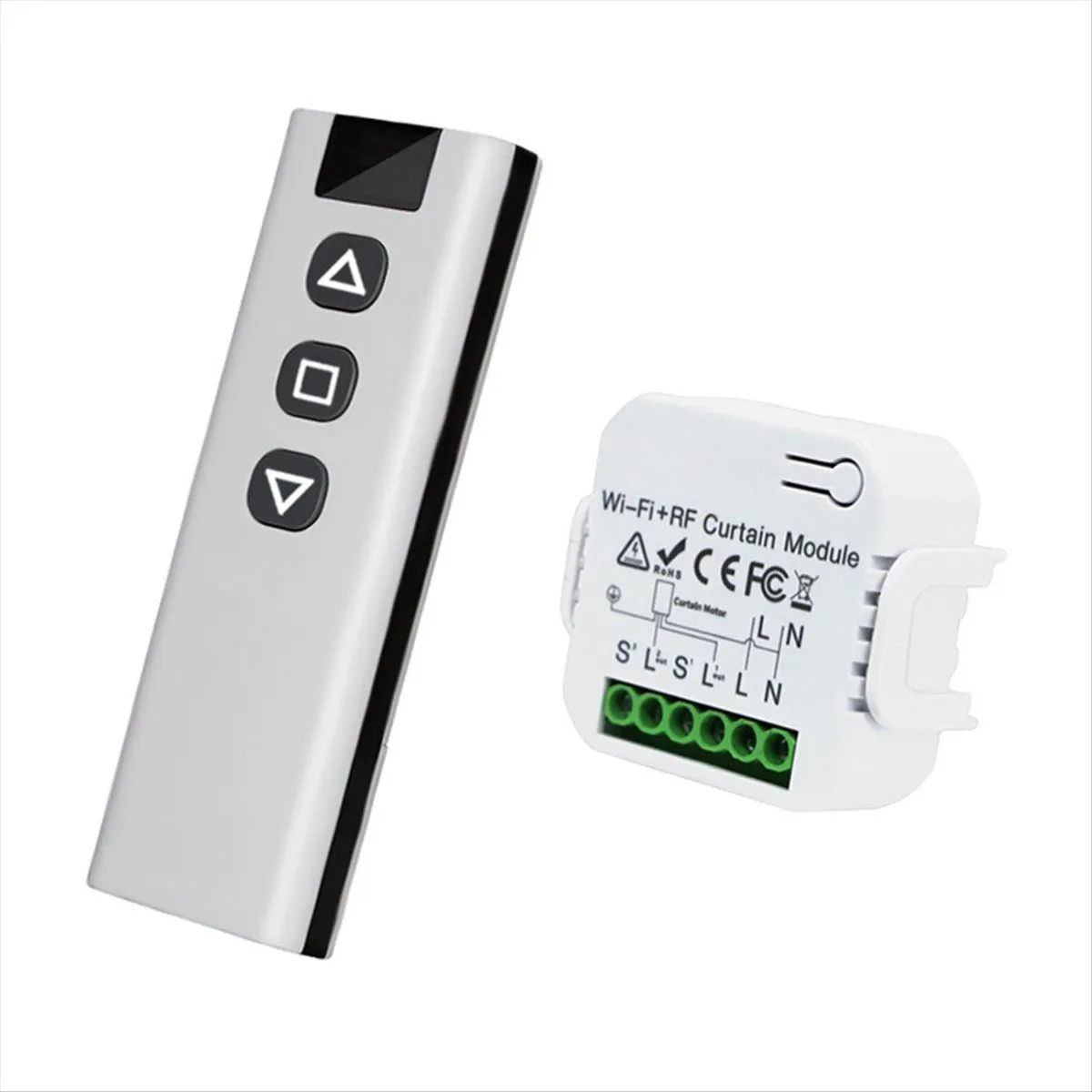 Tuya WIFI Smart Curtain Switch Remote Control Electric Roller Blind
