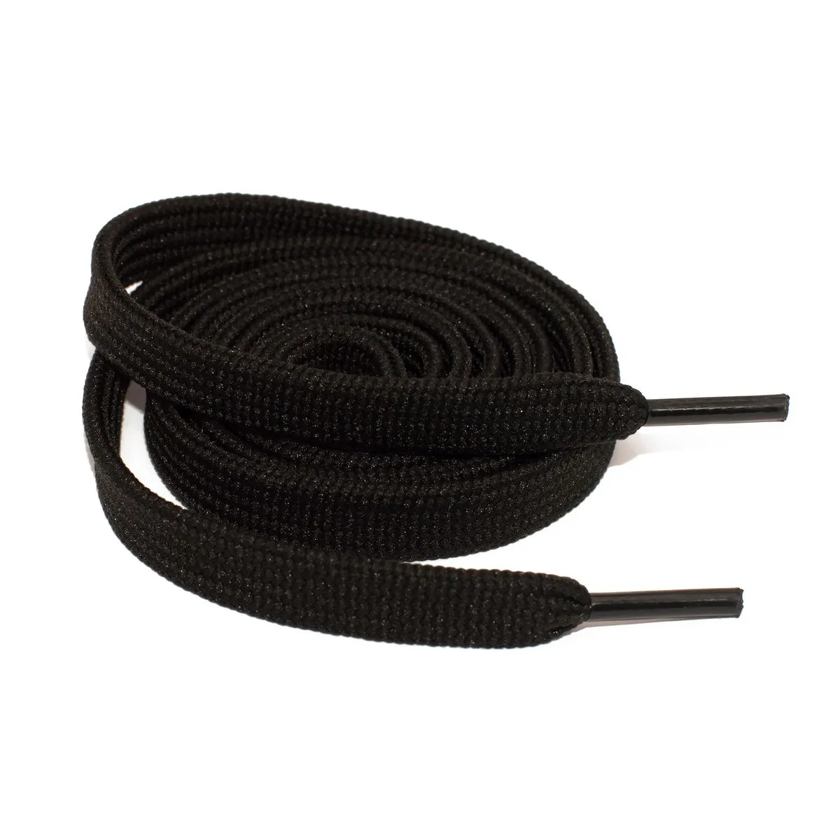 KN Studio High Quality Flat Shoe Laces - 150cm - Black