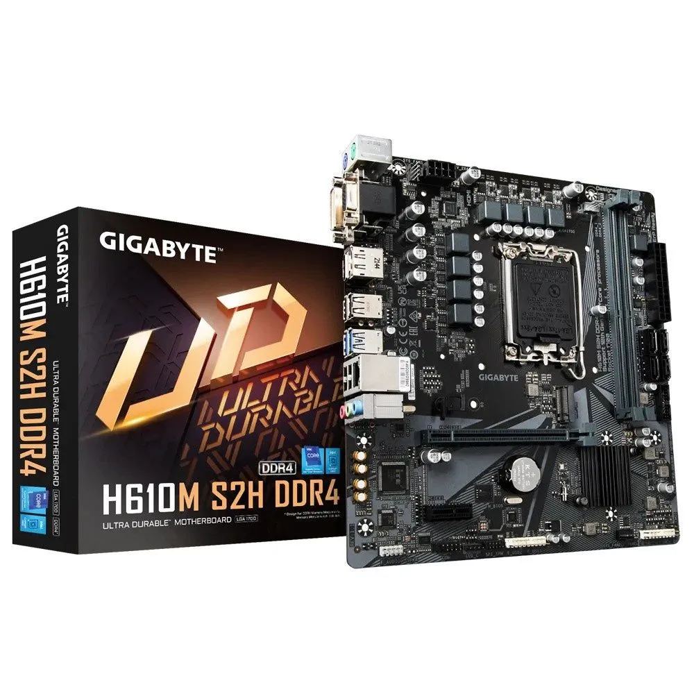 GIGABYTE H610M S2H DDR4 LGA1700 socket Motherboard