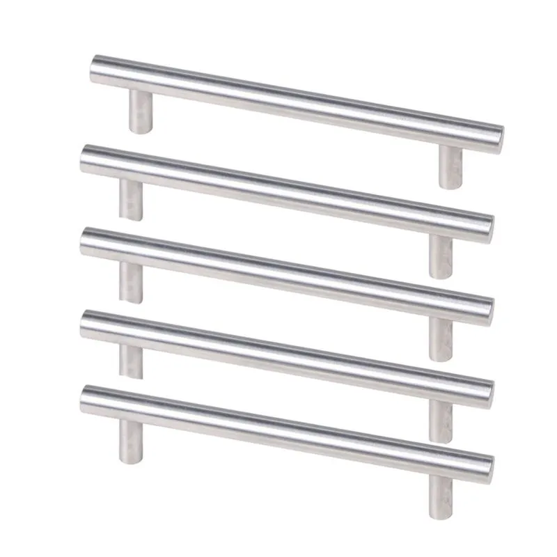 ROCO Cupboard Handle Bar Hollow 160mm x 12mm ( 5 Pack ) -  Stainless Steel 