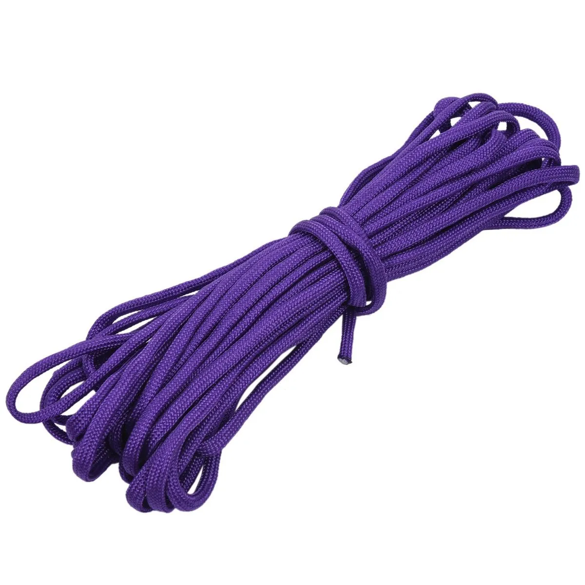 Parachute Rope 7 Core Strand For Climbing Buckle Rope Purple 25FT