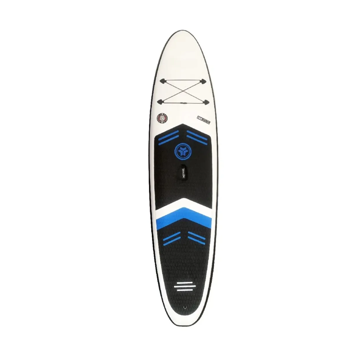 Foldable Lightweight Outdoor Inflatable Fishing Surf Paddle Board - Black