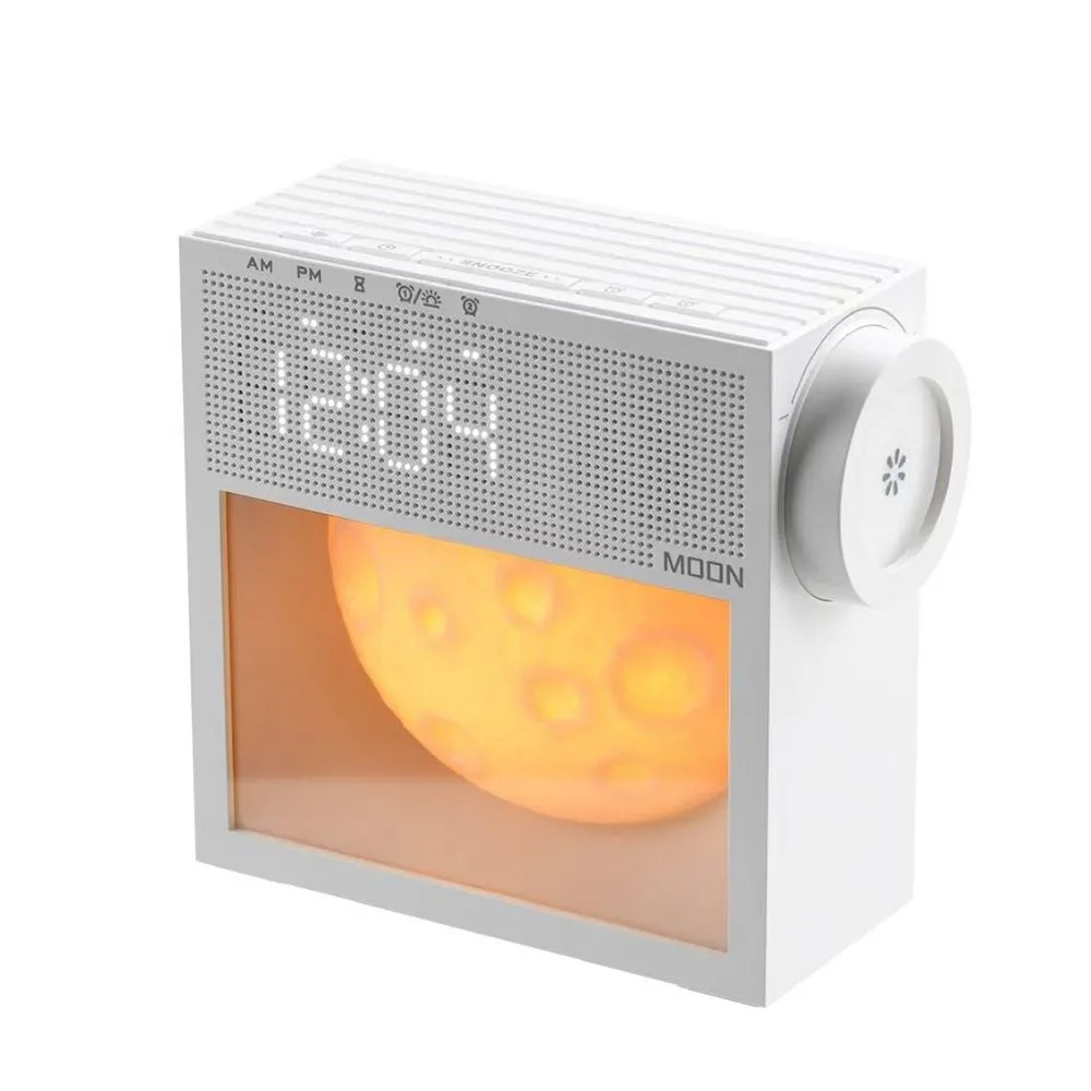 Sound Machine Alarm Clock with Sunrise Gentle Wake-Up Light White Noise