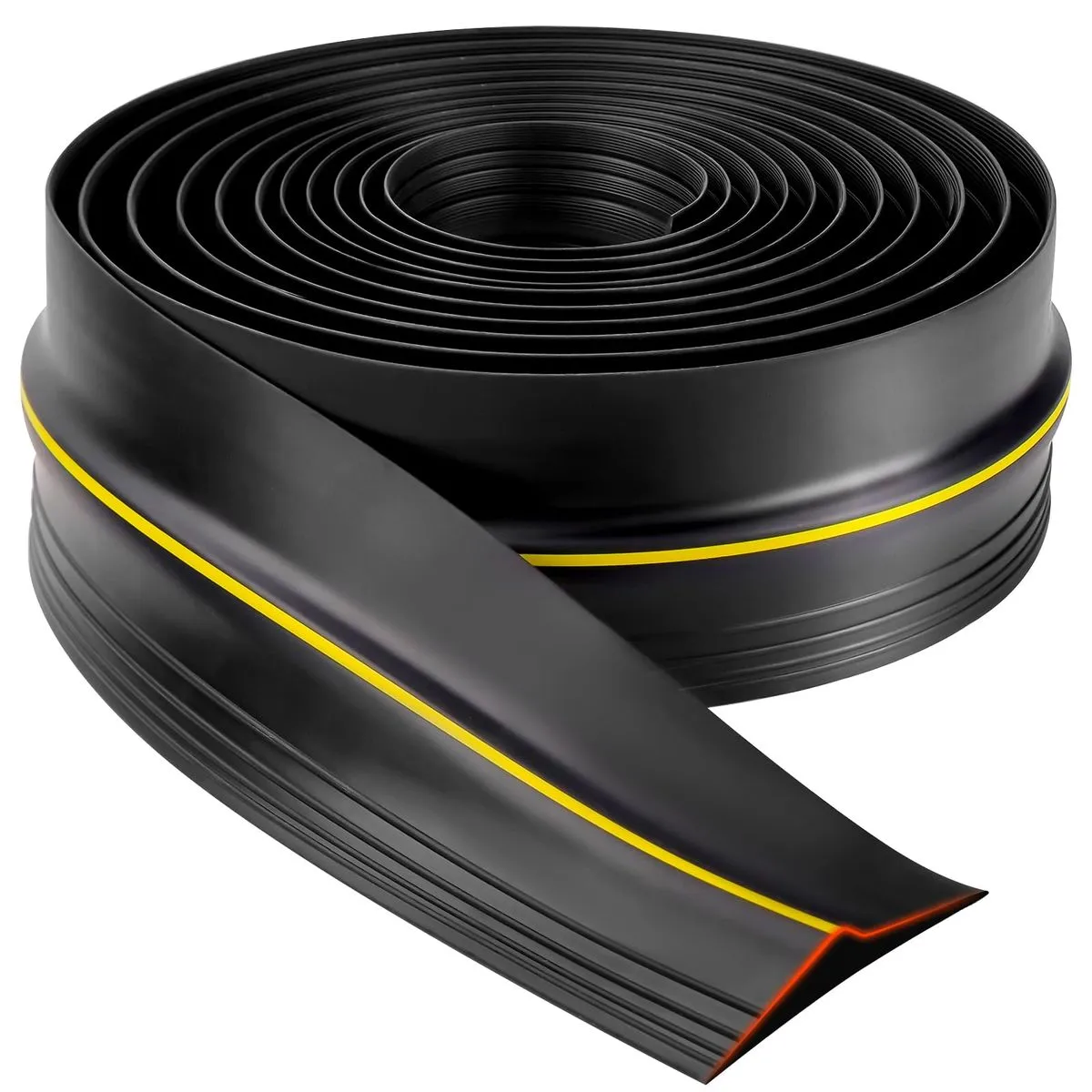 6m Garage Door Seal Strip Waterproof Anti-Slip Rubber With 3M adhesive
