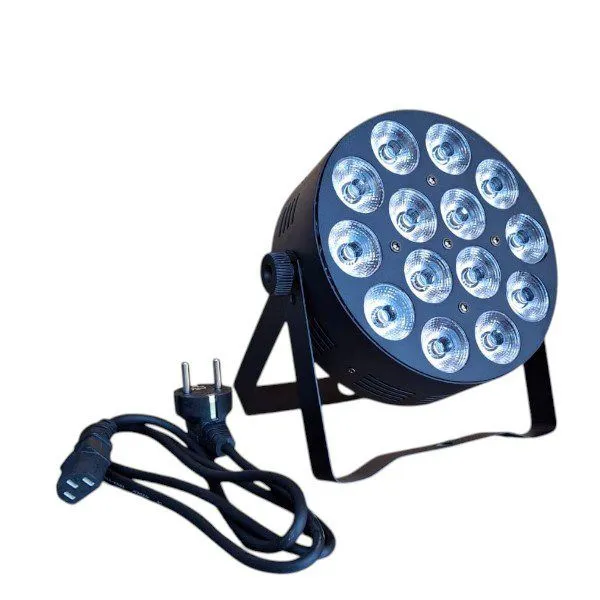 14 LED Metal Flat Par Party Light -RGBW