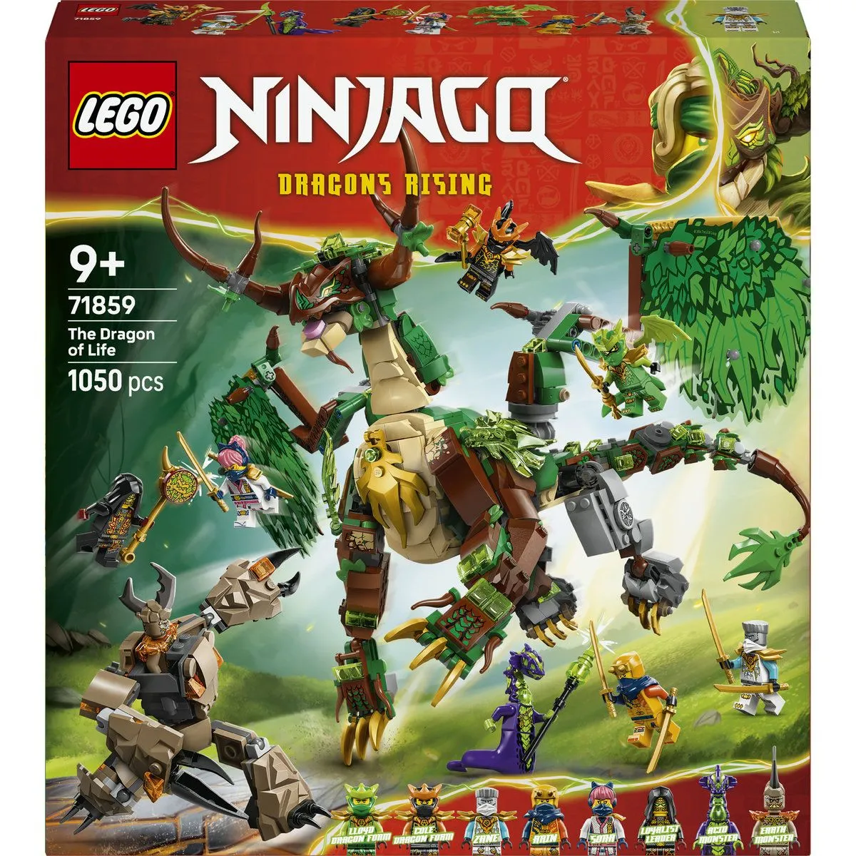 LEGO® NINJAGO® The Dragon of Life Dragon Toy 71859