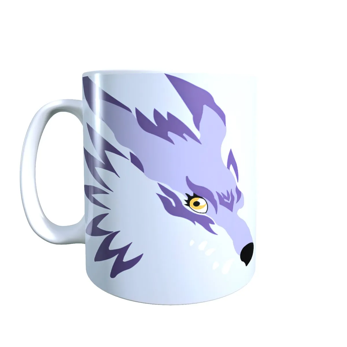 Garurumon - Digimon Themed Coffee Mug