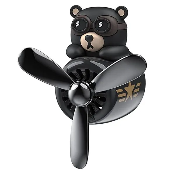 Pilot Car Air Freshener with 2 Tablets - Black Bear Pilot