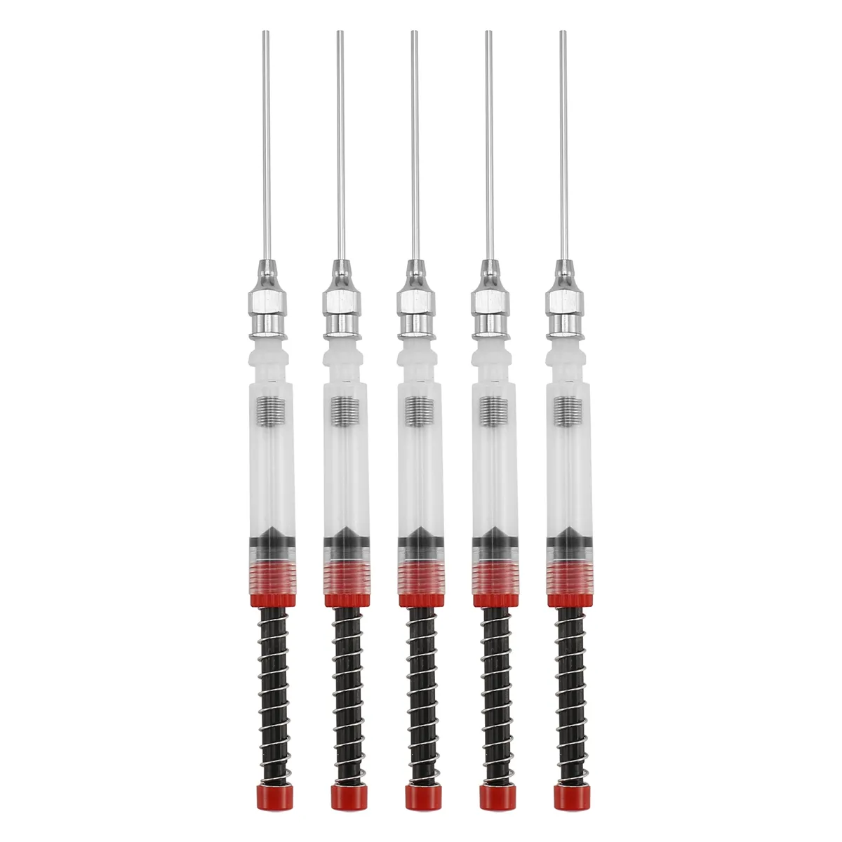 5 Pcs Fountain Pen Ink Syringe Filler Spring Converter