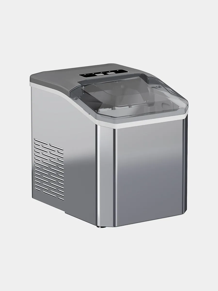 Fast Ice Maker Bullet Ice 12KG Ice Machine Stainless Steel