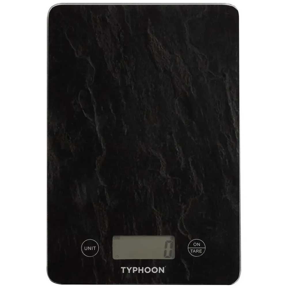 Typhoon Elements Digital Kitchen Scale Slate 24 x 18cm