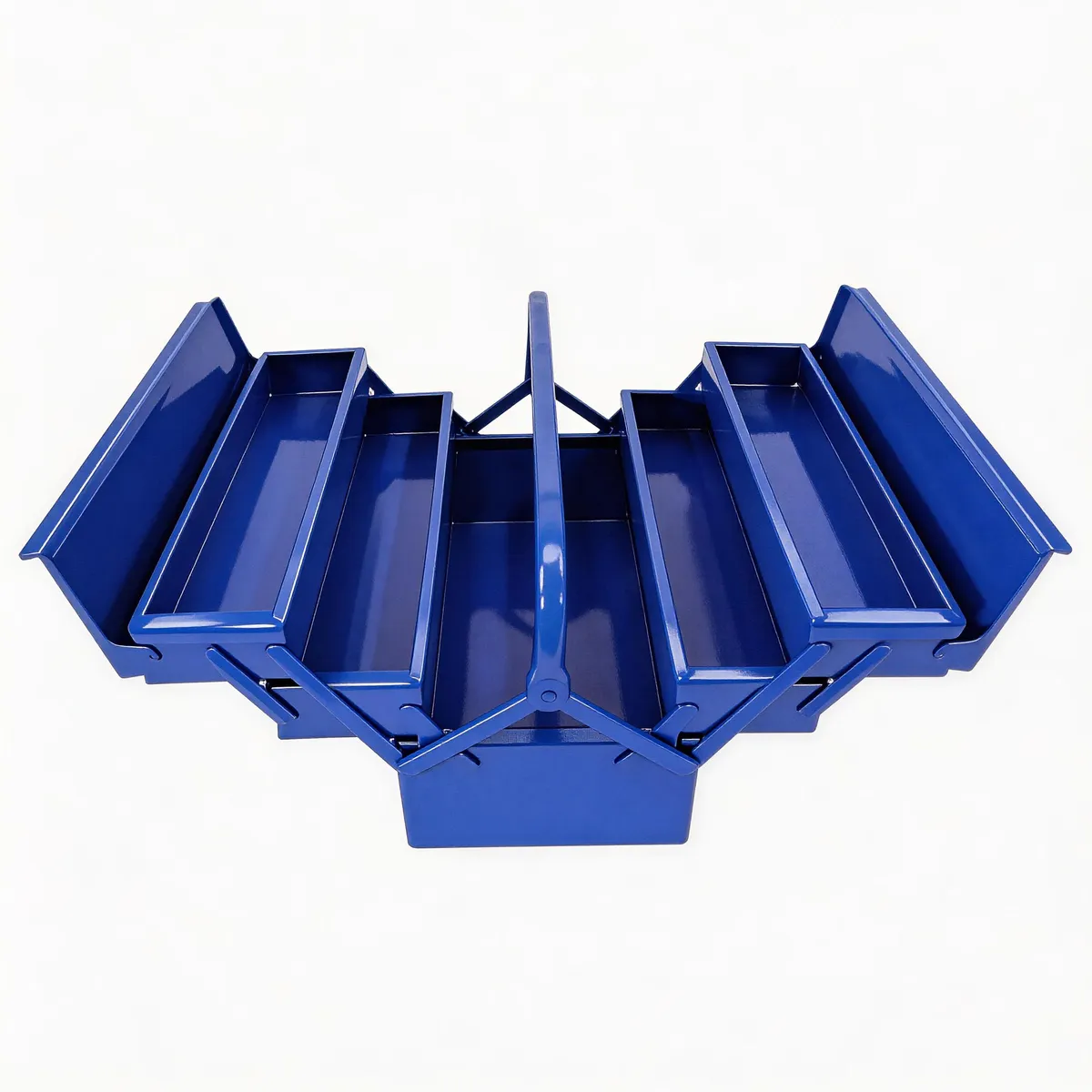 OSAKA JS11-003 3-Tier Cantilever Steel Tool Box with Folding Trays