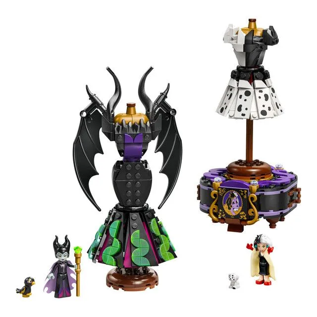 LEGO 43262 Disney Maleficents and Cruella De Vils Dresses (Parallel Import)