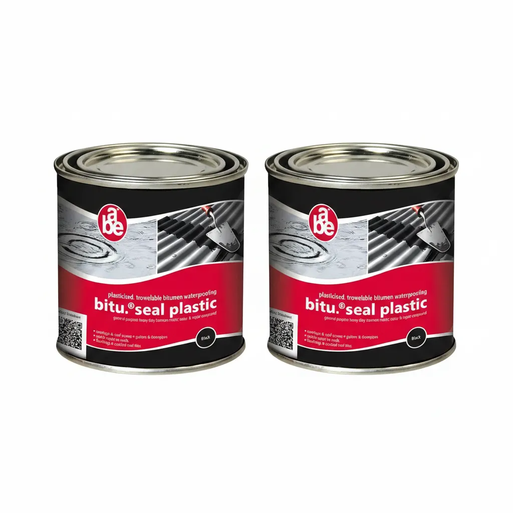 Abe 500 ml Bituseal Roofing Coating - Flexible Weather-Resistant - 2 Pack