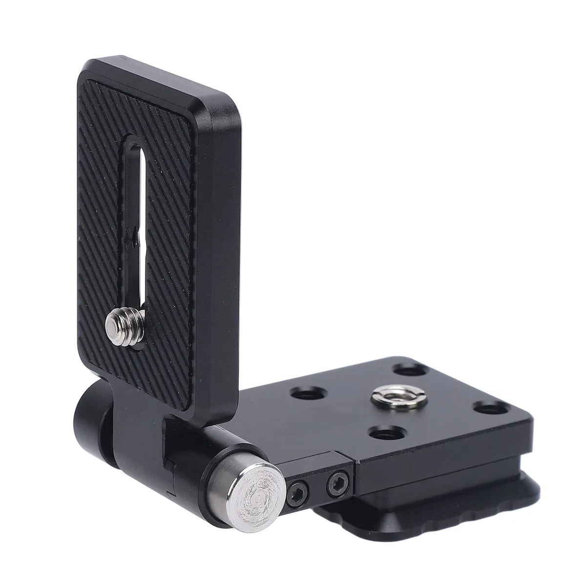 Foldable L-shaped QR plate 1/4"