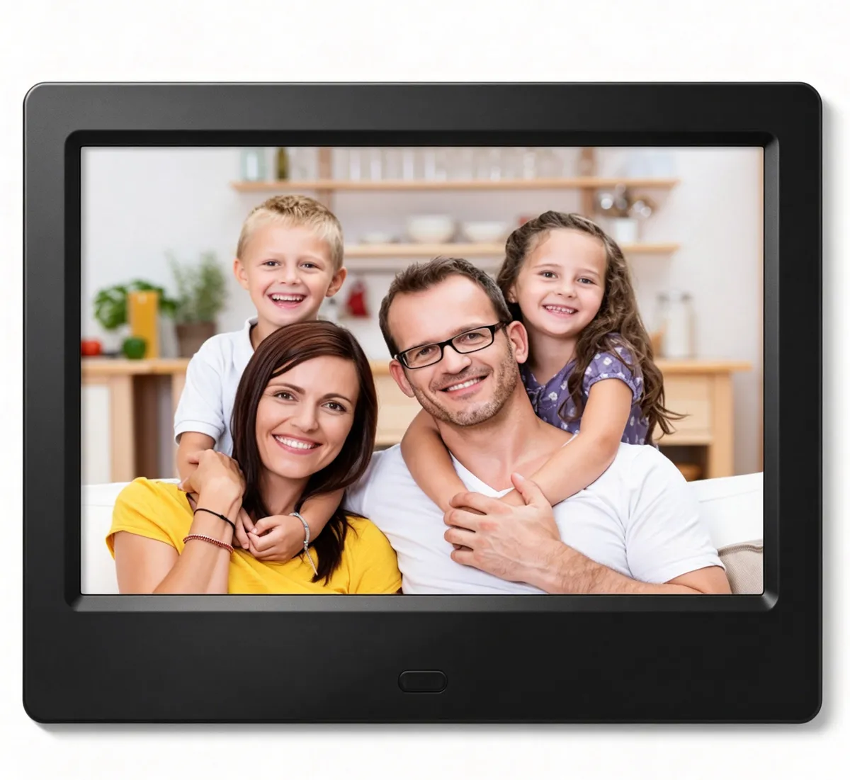 7 Inch HD LED Digital Photo Frame Electronic Picture Album Black