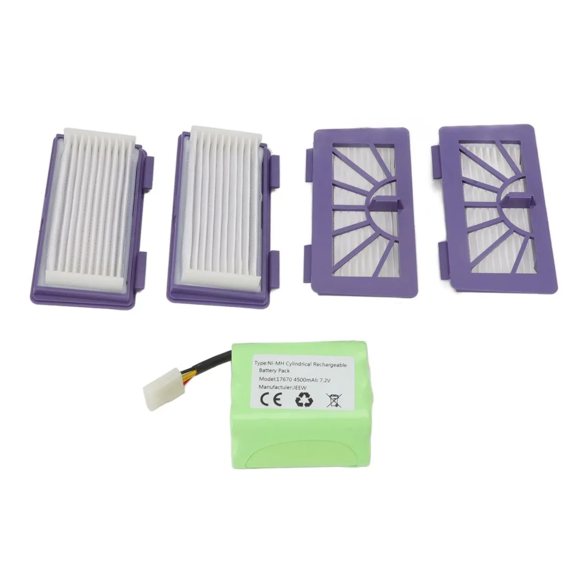 4500mAh Battery & Filter Kit for Neato XV Series