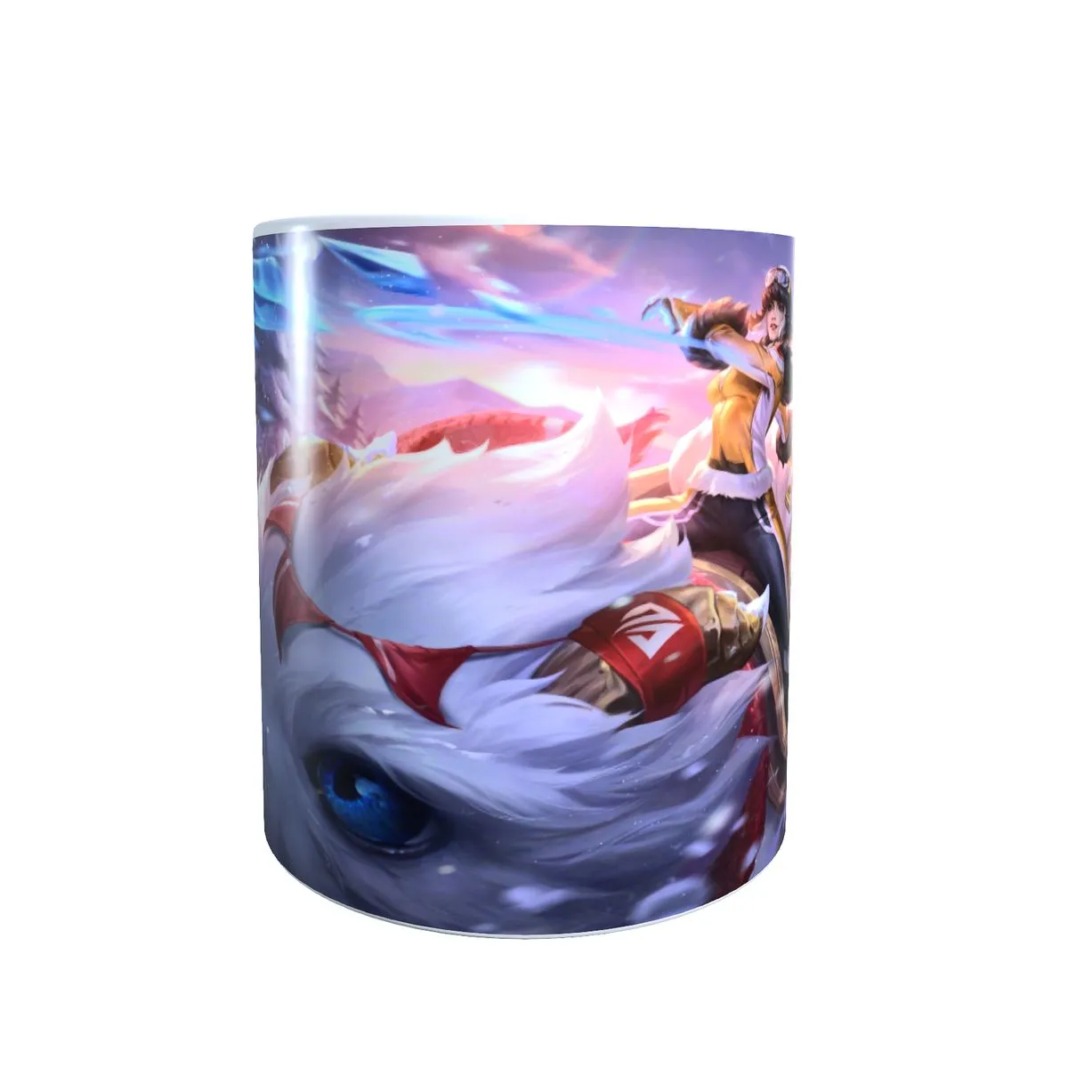 Sejuani Poro Rider Tenfold Triumph Chroma - League of Legends Coffee Mug