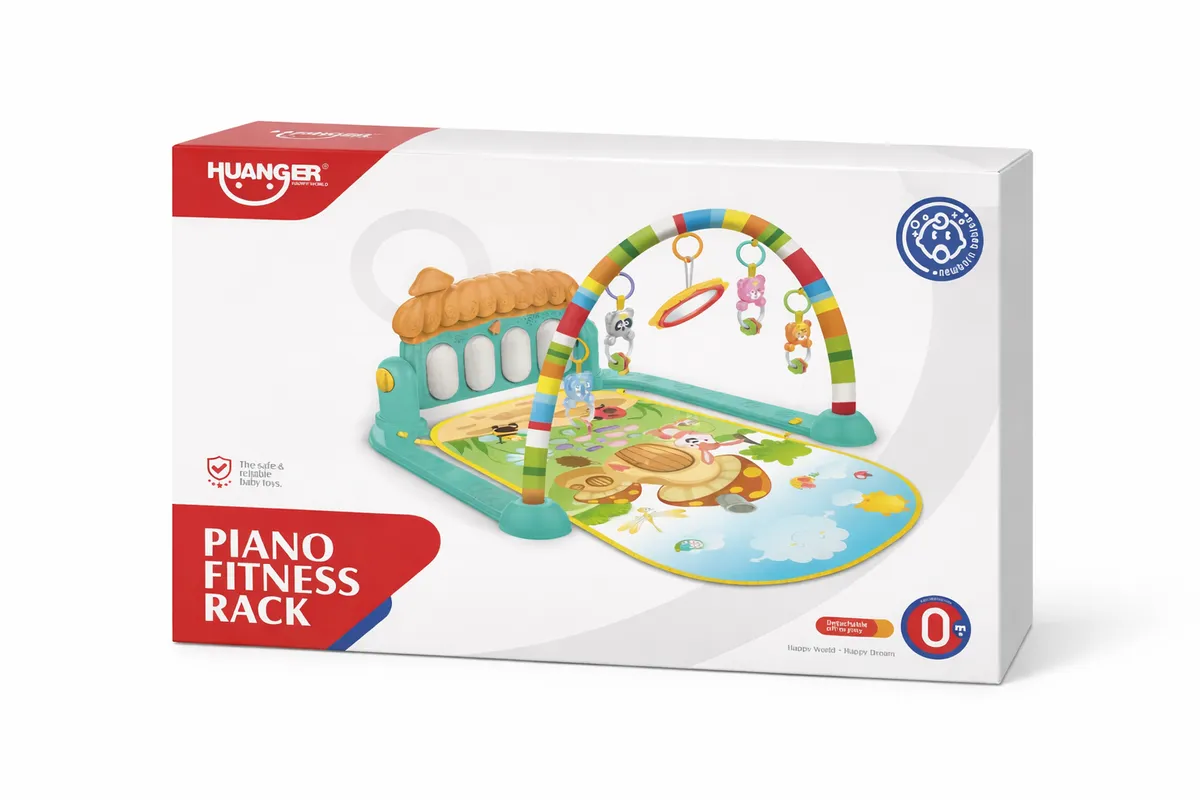 Huanger Piano Fitness Rack - Baby Activity Play Gym (0+ Months)
