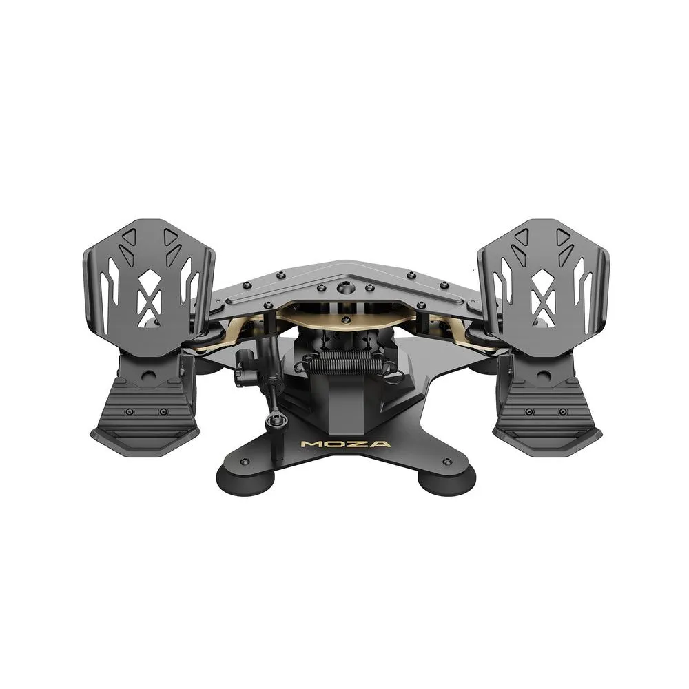 MOZA MRP Flight Simulator Rudder Pedals with Hall Sensors for PC