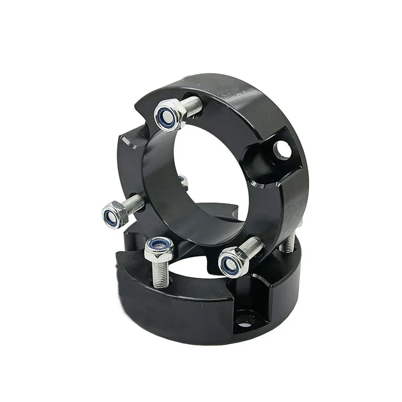 32mm Front Shock Spacer / 50mm Lift Suitable for Nissan Navara - Set of 2 - Black