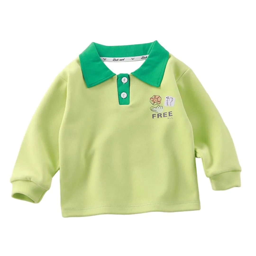 Class A Children's Long-Sleeve T-shirt - Green
