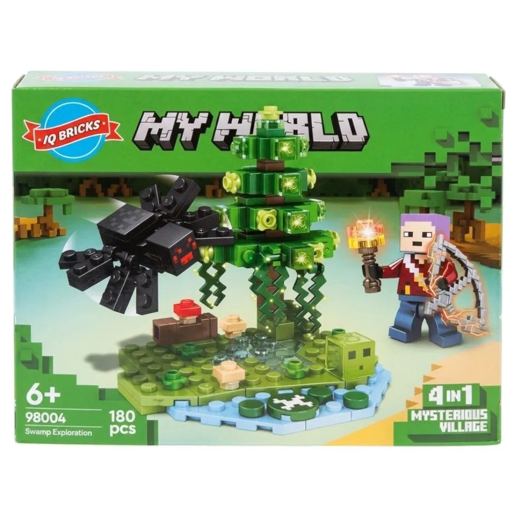 Swamp Exploration Building Block Set - Multi-Colour