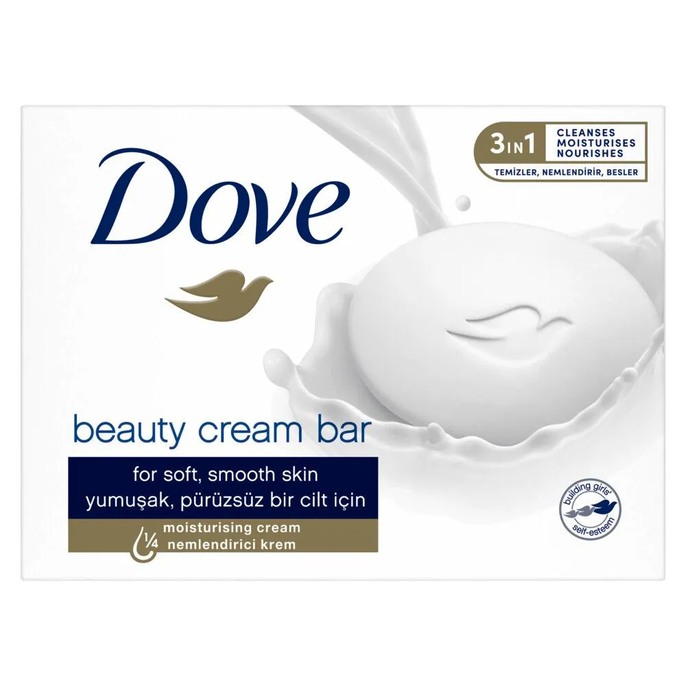 Dove Beauty Cream Moisturizing Bar Soap 90g