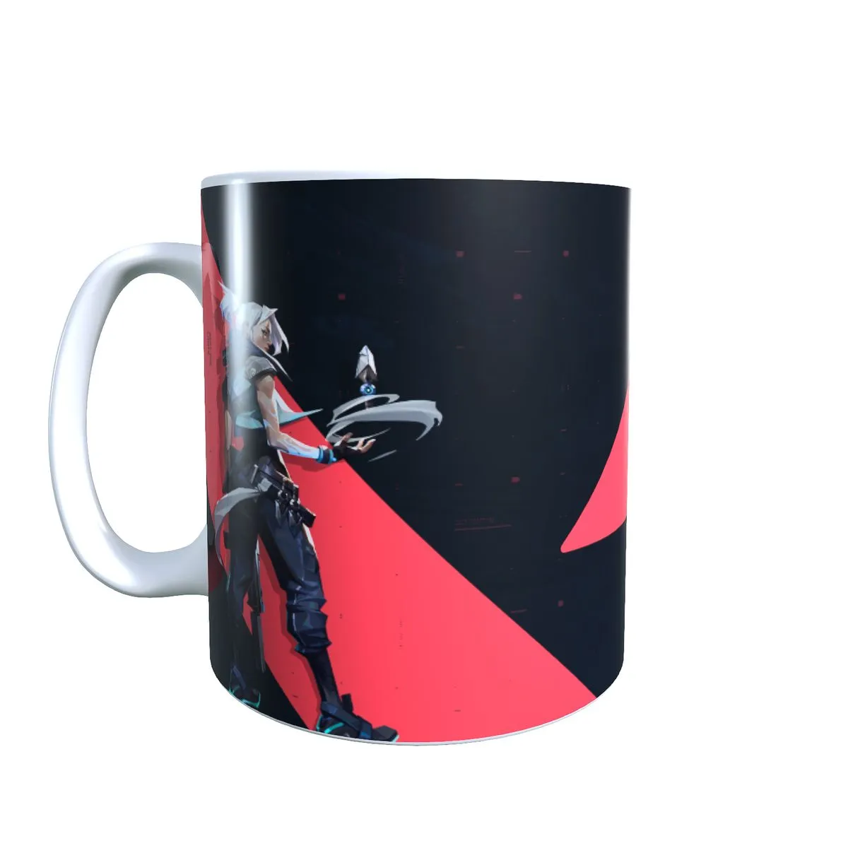 Agent Jett Blocks - Valorant Coffee Mug