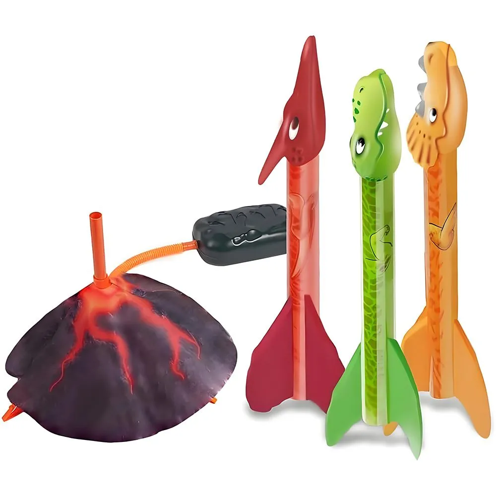 Rocket Toy Launcher for Kids, Fun Outdoor Toys for 3-12 Years Old