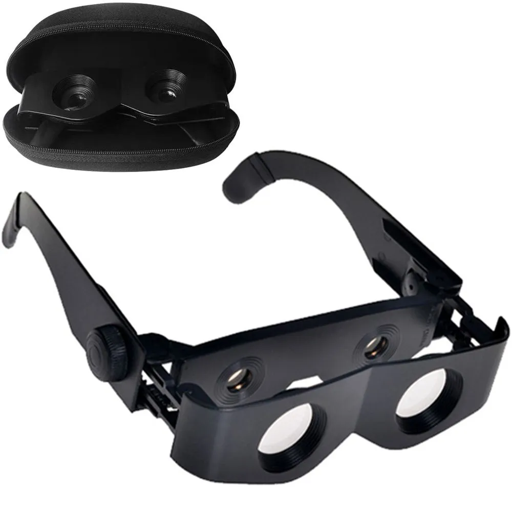 Hands Free Binocular Glasses Magnifying Telescope for Fishing