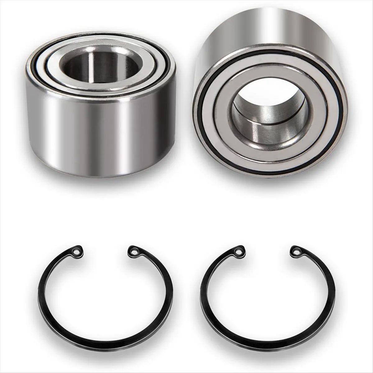 Front Heavy Duty Wheel Bearing Kit for Honda Rancher Compatible with None