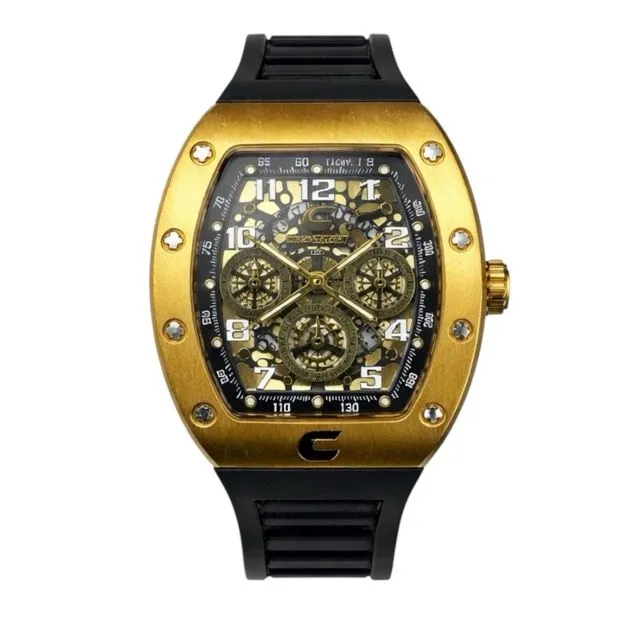 Mens Watches Design Analog Unique Sports Quartz Wrist Watch