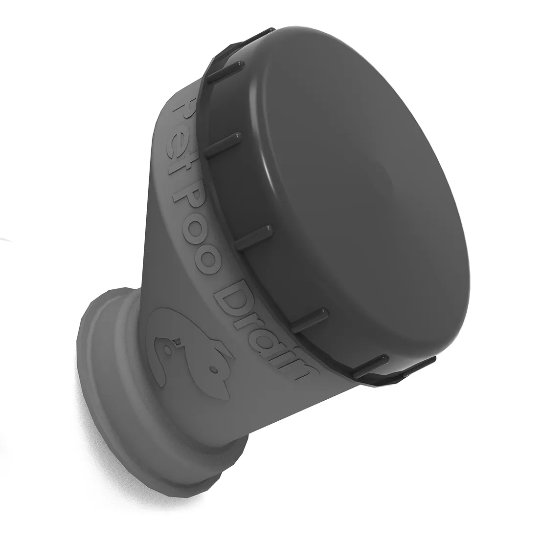 Pet Poo Drain - Dark Grey
