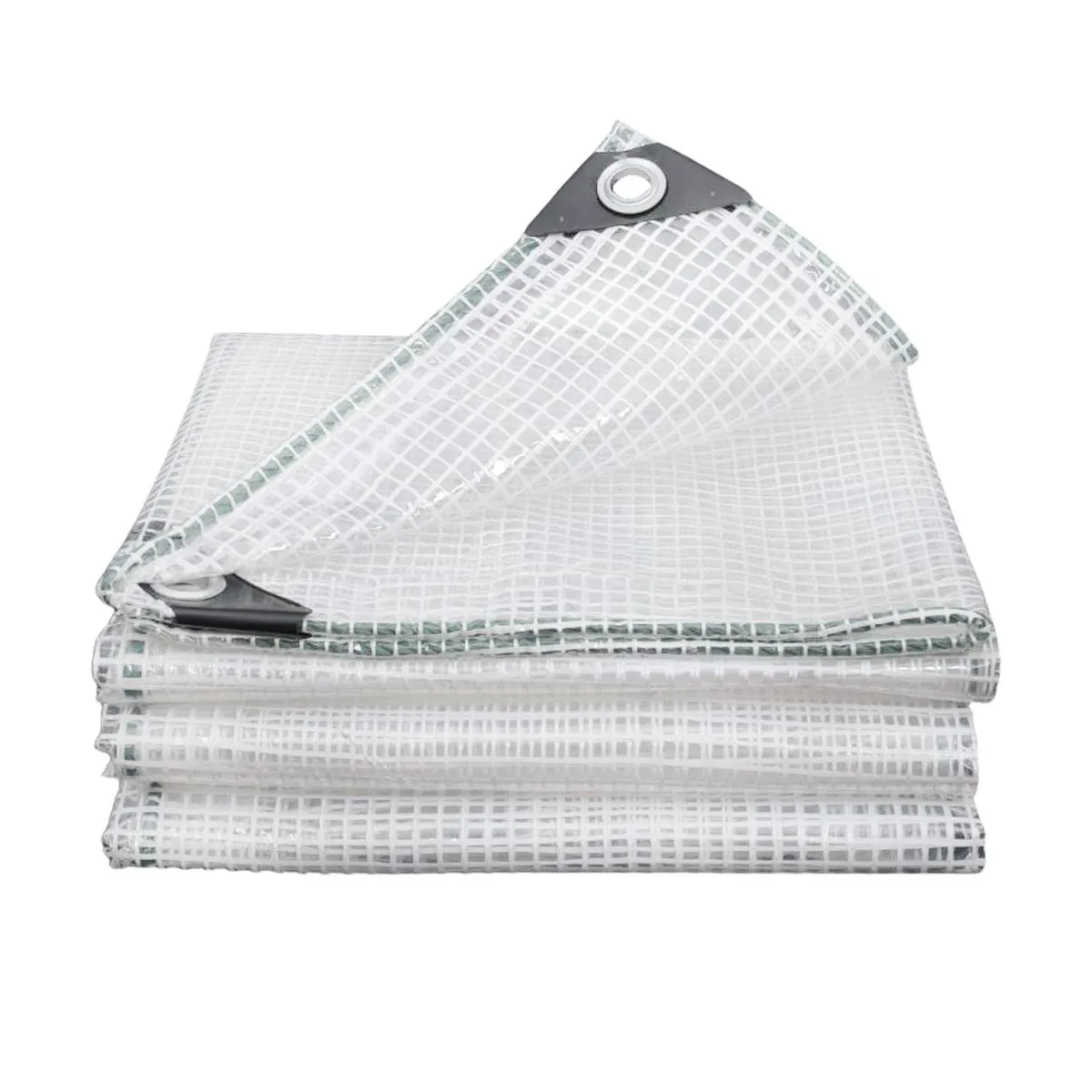 White 2x3M PE Mesh Tarp