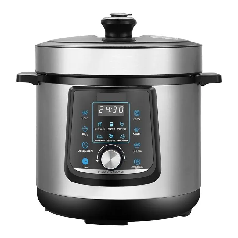 8-in-1 Smart Steel Electric Pressure Cooker