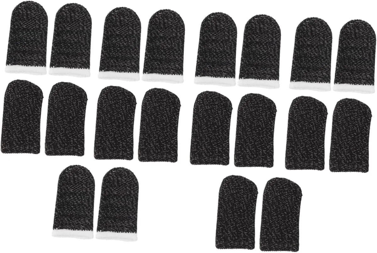 Elastic Screen Finger Covers Gaming Accessories for Men Dry Play Use