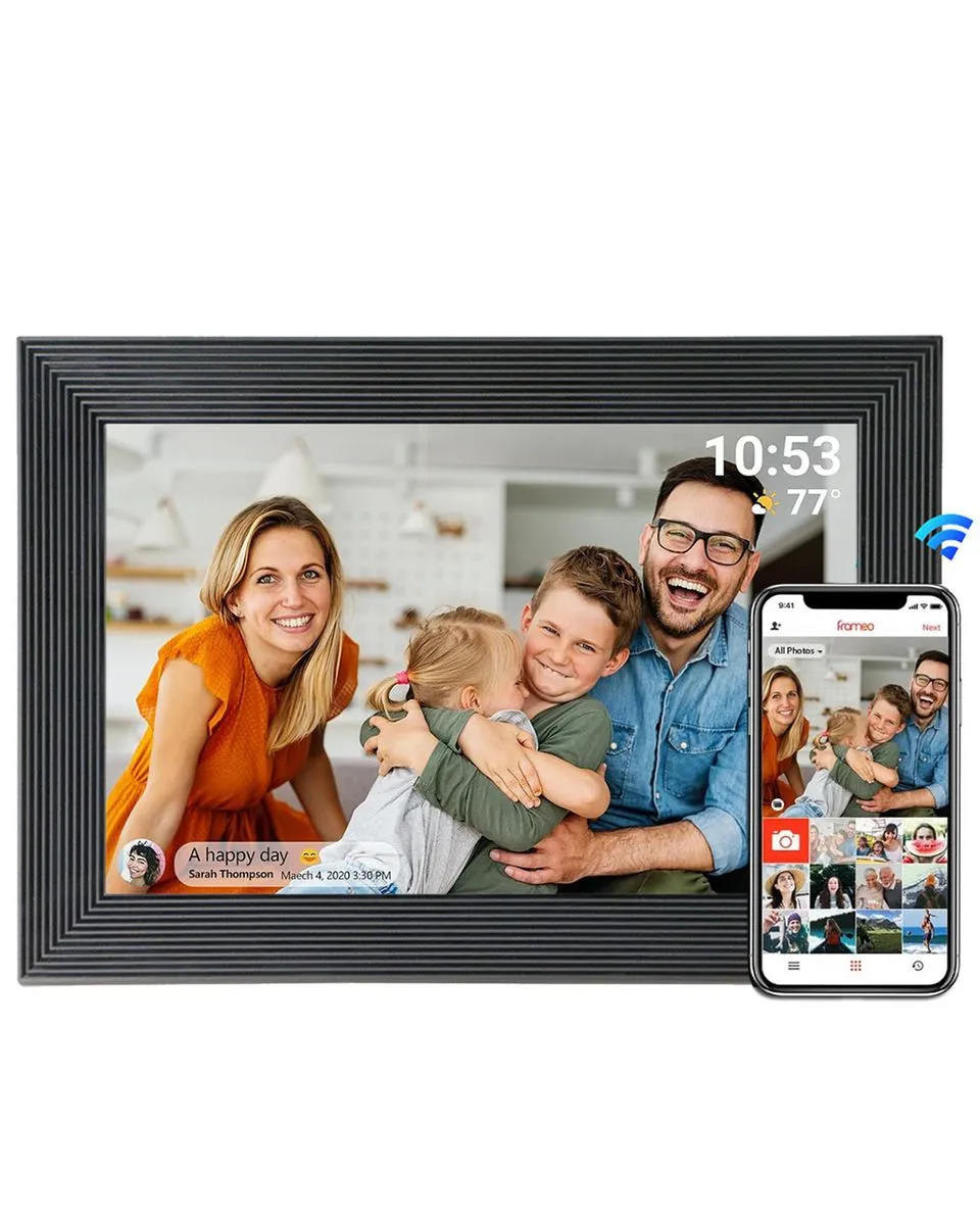 10.1 Inch Smart WiFi Digital Photo Frame 1280x800 IPS LCD Touch Screen