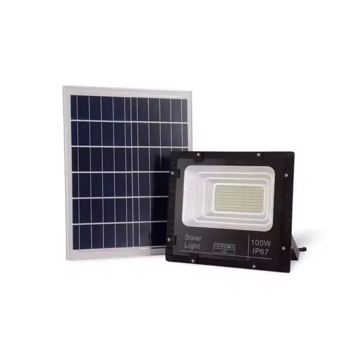 100W Outdoor Solar LED Garden Spotlight