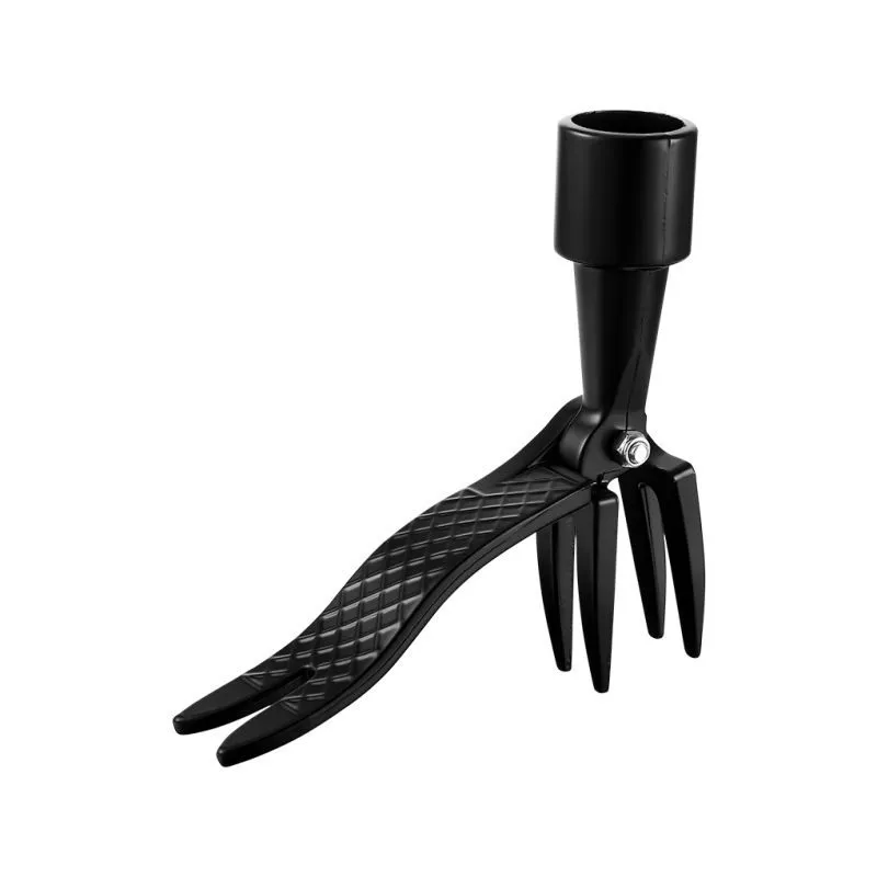 Manual Standing Weed Puller Tool with Root Remover for Garden Use