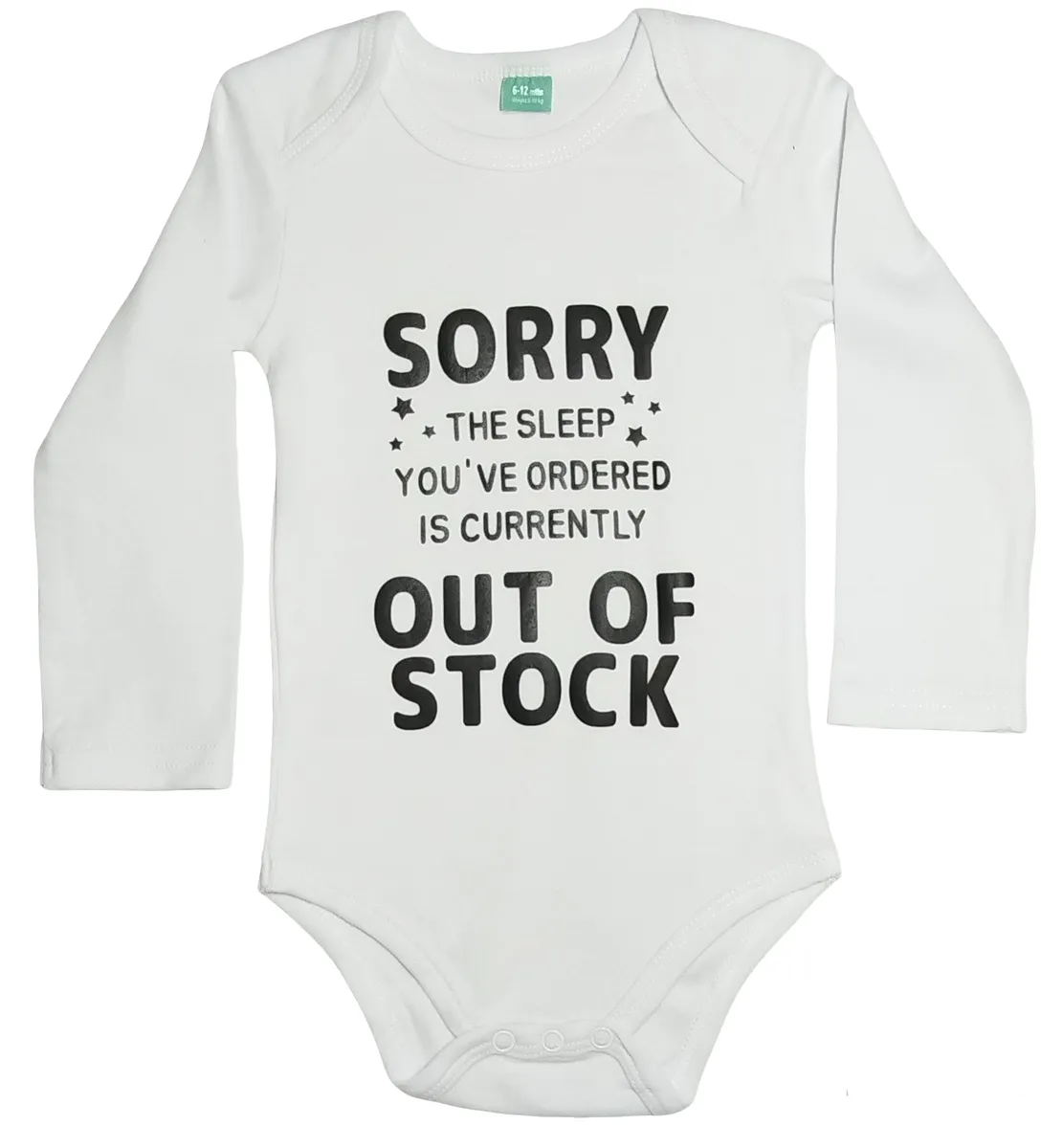 Baby Cotton BodyVest - Out of Stock