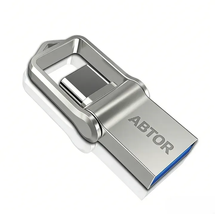 ABTOR 2-in-1 OTG USB Flash Drive - USB 3.0 High-Speed Storage - 16GB