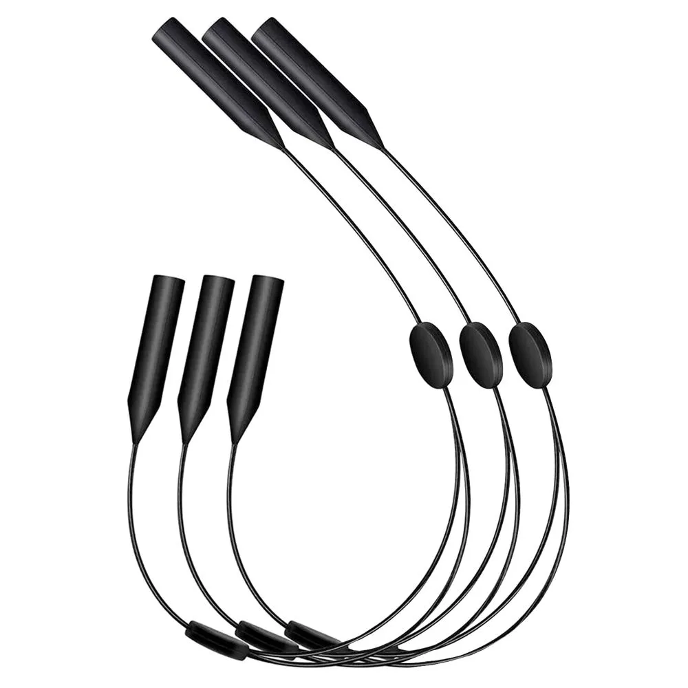Fashion Multifunctional Adjustable Silicone Glasses Holder Set of 3 - 40cm