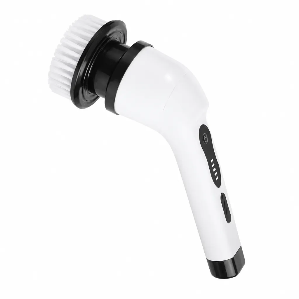 Electric Cleaning Brush 25W With Multiple Brush Heads 90 Min Runtime