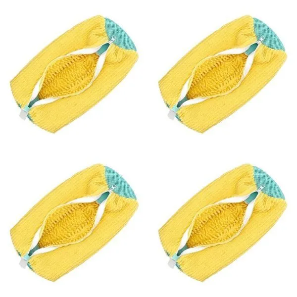 Hands-Free Washing Machine Shoe Bag 4 Pieces