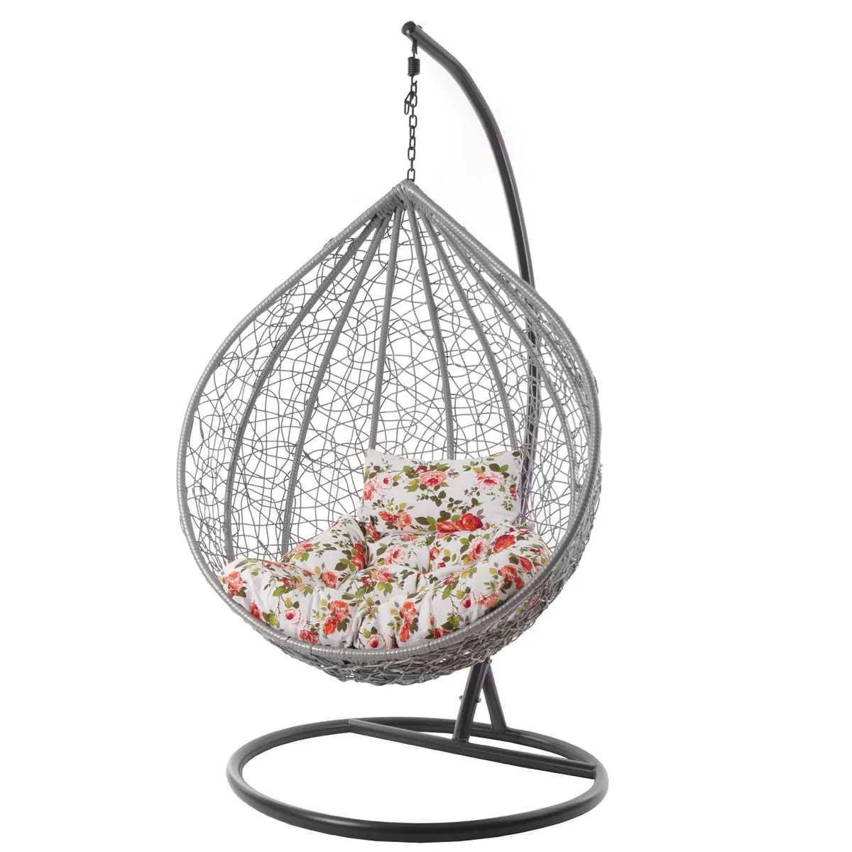 Hanging Chairs Patio / Garden / Balcony Swing Chairs - Grey Colour