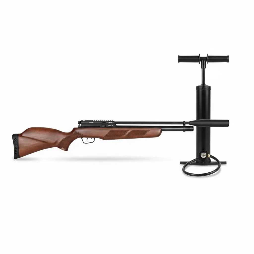 Gamo Coyote Whisper .177 PCP Air Rifle & PCP Mini Hand Pump Combo