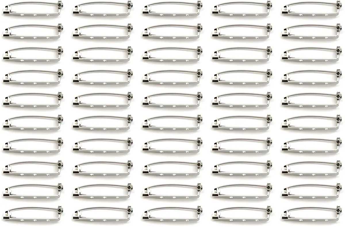 50-Pack Lockable Safety Pins