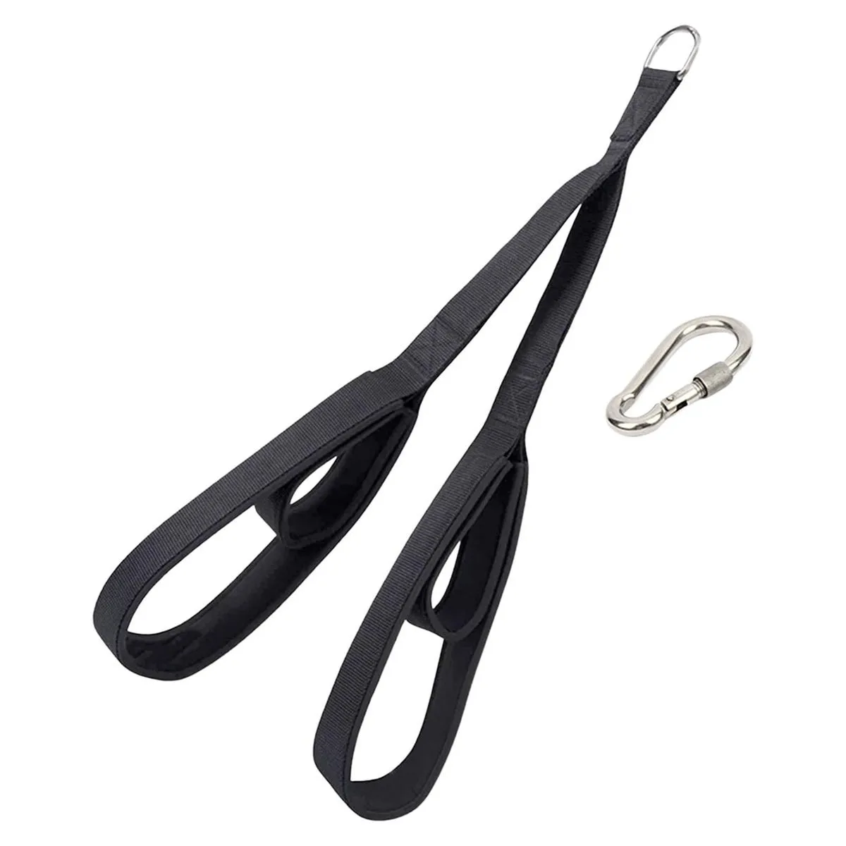 Tricep Rope Pull Down Pulley System Overhead Pull Back Comfortable Cable