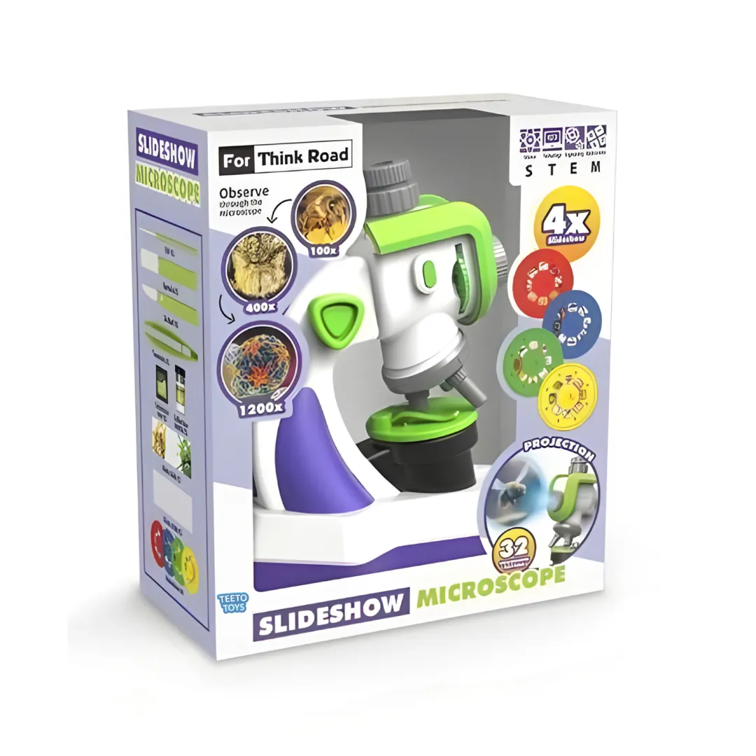 STEM Slideshow Microscope Science Kit - Educational Toys for Kids
